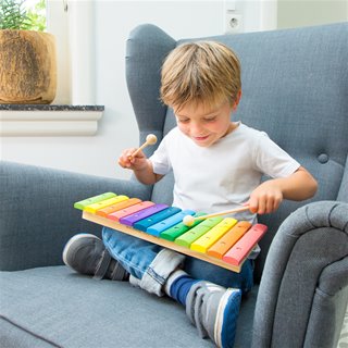 Xylophone with music book - 12 bars